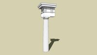Greek Doric Column & Entablature