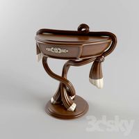 Factory: Citterio, Model: Bedroom Scultura, bedside table