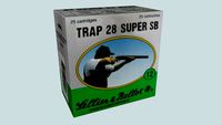 Sellier &Bellot, 12/70 Trap 28 ammo box