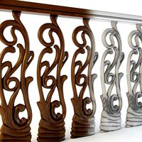 Rung carved
