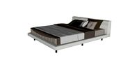Jane Cal King Bed in Moonbeam Fabric by Modloft