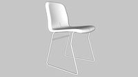 Quin chair upholstered