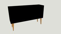 LIN BUFFET TOK STOK 3 PORTAS 120X35CM