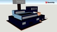 gimansio 3d modelo