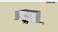 7x14 Bunk House Cargo Trailer Conversion w/Galley
