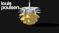 Louis Poulsen Pendant PH Artichoke 480 Brass