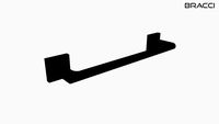 Toalheiro Barra Rosto Preto Fosco BRACCI B01028B