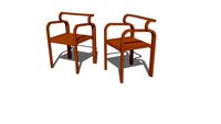 'Odette' armchair by Fred&Juul
