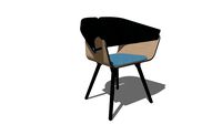 Whale Chair- plastic Whale Circular Furniture by Vepa