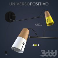 Universo Positivo Cone Wall Lamp