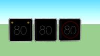 Matrixborden LED (Maatregel: 80KM/h)