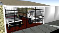 camión, truck, camion, carga