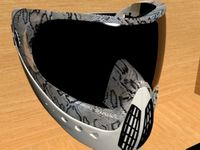 Paintball mask 3D Model