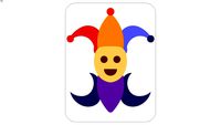 Playing Card Black Joker
