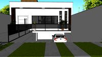 Fachada Casa 110 Com garagem sub