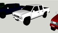NISSAN D21 2.4 EGI 4X4 DOBLE CABINA 2001