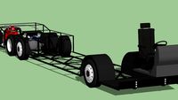Low Floor Bus Chassis (GreenStar Chassis MegaLowFloor A700-R 60Ft.)