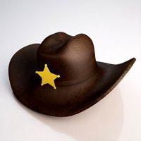 Cowboy Hat 3D Model