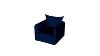 Fauteuil fixe Neo Chiquito, velours
