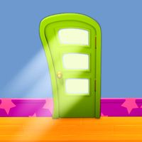 Door Cartoon 3D Model