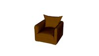 Fauteuil fixe Neo Chiquito, velours