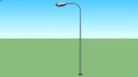 Farola simple baculo 10 m