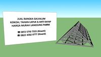 Harga Rangka Atap Galvalum / Baja Ringan 2018 -2019 Langsung Pabrik​ 0813 5710 7555 (Rinanti)