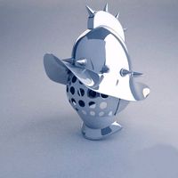 Gladiator Helmet 3D Model