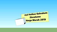 Jual Hollow Galvalum 0813 5710 7555 (Rinanti)