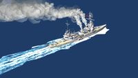 ww2 American Navy USS MANHATAN LIGHT CRUISER