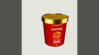 Ice cream tub 1L