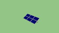 6 Pv panels with stand