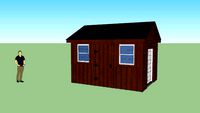 12 X 9 Board and Batten Style Shed