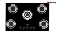 Cooktop Tramontina a Gás Brasil 5GG Tri 70 (94708/502)