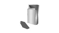 Bobrick 3644 Classic Series Recessed Waste Receptable