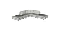 Perry Armless Corner Sofa by Modloft