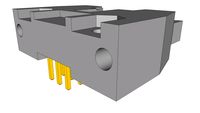 DIN 41612 6P Horizontal