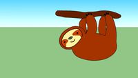 sloth sticker