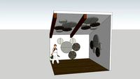 Stone Circle Acoustic Panel - 5 Circle Cluster