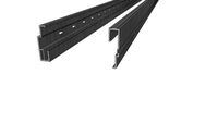 Dynamic cladding hanger and carrier rails