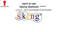 Learn to use (3.2) 3skeng 2019 Steelwork advanced