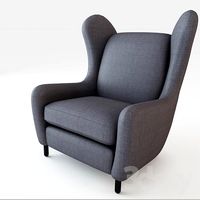 Rubens wingback armchair