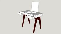 make-up table