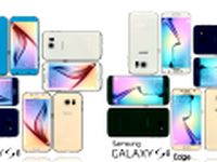 Samsung Galaxy S6 and S6 Edge All Color Pack 3D Model