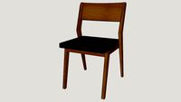 Cadeira Urca Assento estofado - Designer Zanini de Zanine