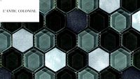 Fusion Hexagon Steel Mix 29,5x25,5 cm