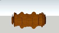 Hanging Lamp HL Panel 115cm Bronze Innermost GHD
