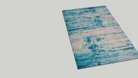 Carpet Cancun CAN 401 turquoise 200x290 Lalee GHD