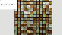 Tecno Nepal Golden Glass 30x30 cm