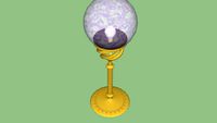 Lampe style rococo